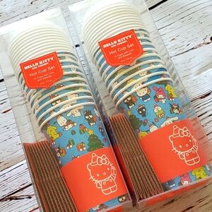 🆕️ CUTE SANRIO HELLO KITTY & FRIENDS CHRISTMAS HOT CUP SET 🎄